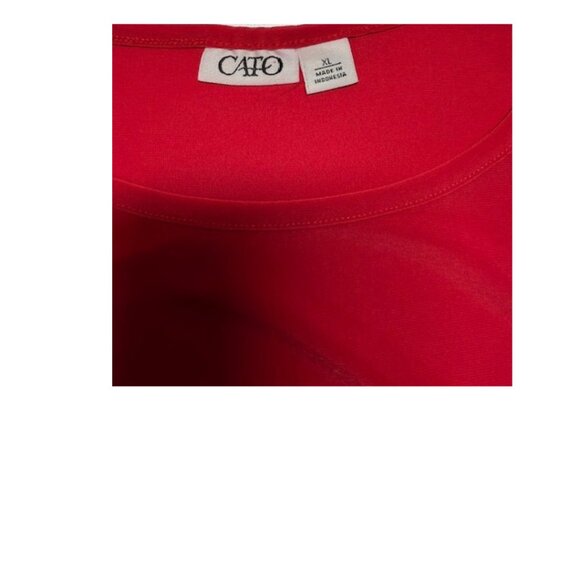 Cato Women’s Red Dress or Long Top XL - Picture 3 of 5